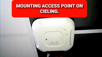How To Hang Router/Access point on Ceiling.