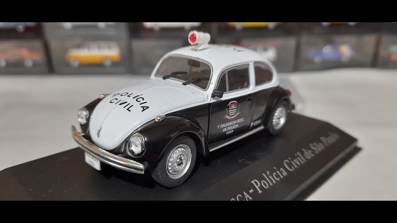 VW Fusca Policia Civil de SP - YouTube