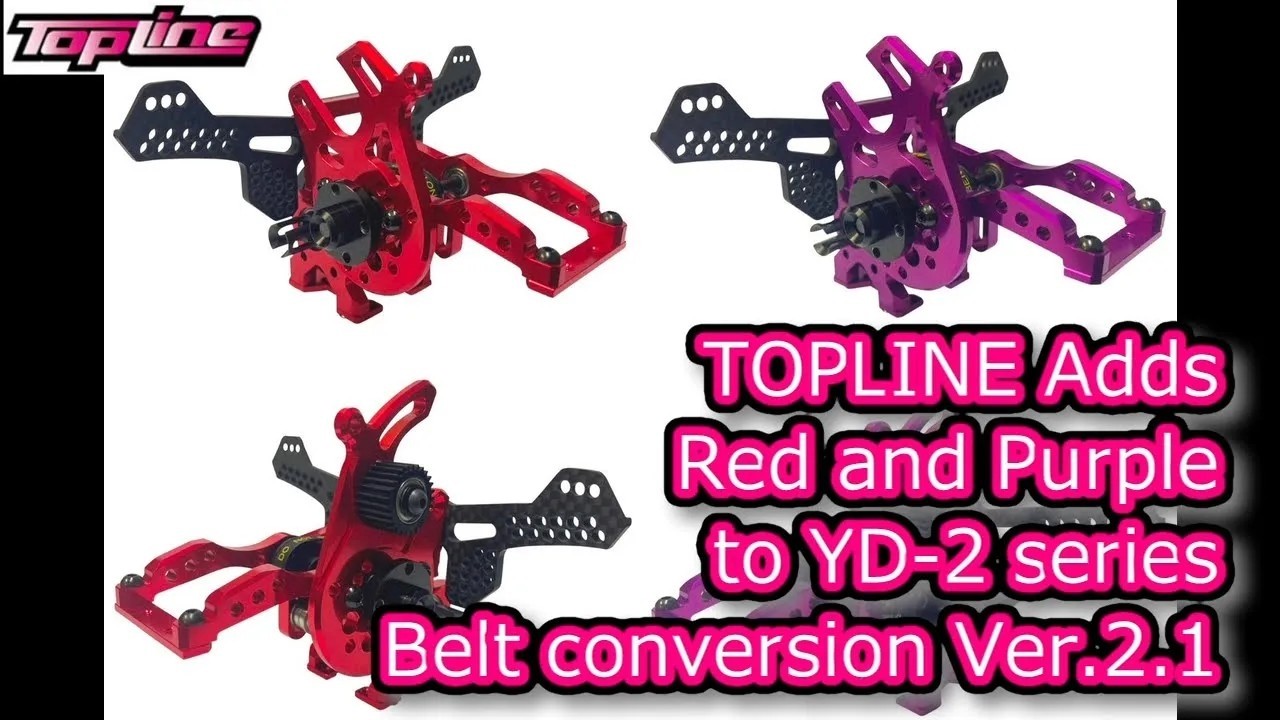 TOPLINE Adds red and purple to YD-2 series belt conversion Ver.2.1