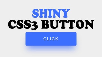 Learn How To Create Shiny CSS Button