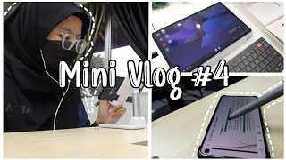 Mini Vlog #4 short study vlog, buying samsung galaxy tab S7 FE || •𝒶𝒾𝓈𝓎𝒶𝒽 𝓌𝒶𝒹𝒽𝒶𝒹𝒾•