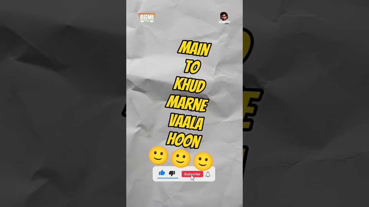 The BEST way to DIE in BGMI!!!  #bgmi #bgmihighlights #slumdogplays #funny #funnyshorts #funnydeath