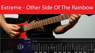 Extreme - Other Side Of The Rainbow Intro Guitar Cover With Tabs(Eb Standard)