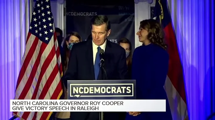 North Carolina Governor Roy Cooper victory speech
