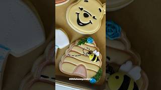 Tiny Fondant Bees made with a mold