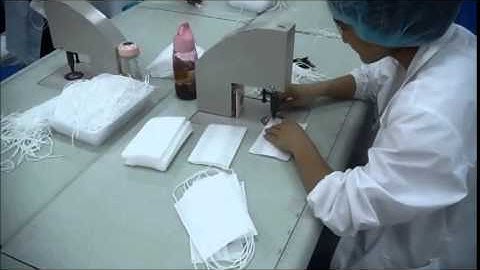 CY DHJN Semi Automatic Face Mask Ear Loop Welding Machine