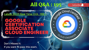 Google Associate Cloud Engineer Exam All Q&A : 195 | Real Practice Q&A Latest 2023| #google #clouds