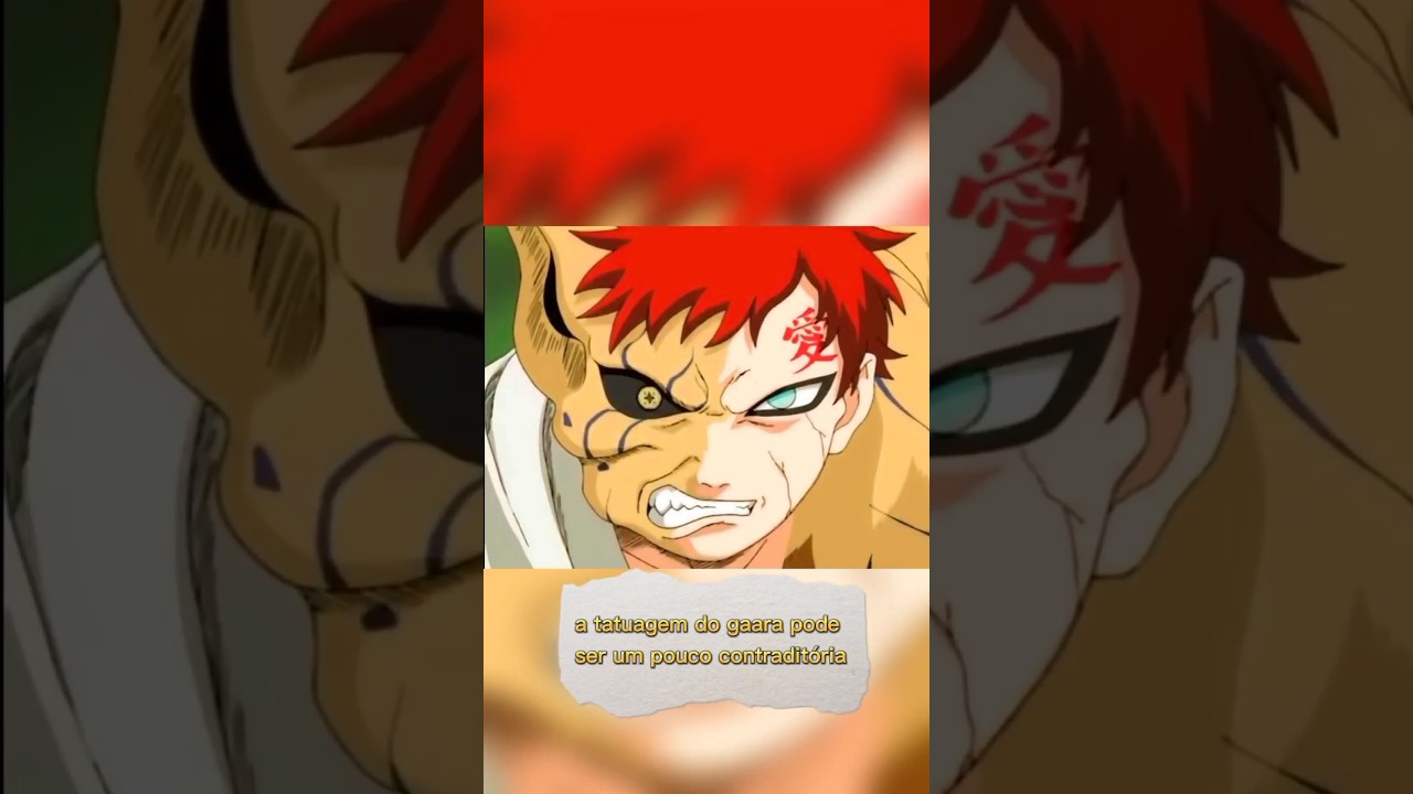 O SIGNIFICADO DA TATUAGEM DO GAARA EM NARUTO!! 