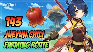 Jueyun Chili Farming Route