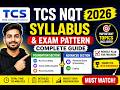 TCS NQT 2026 Syllabus & Exam Pattern (Complete Guide)