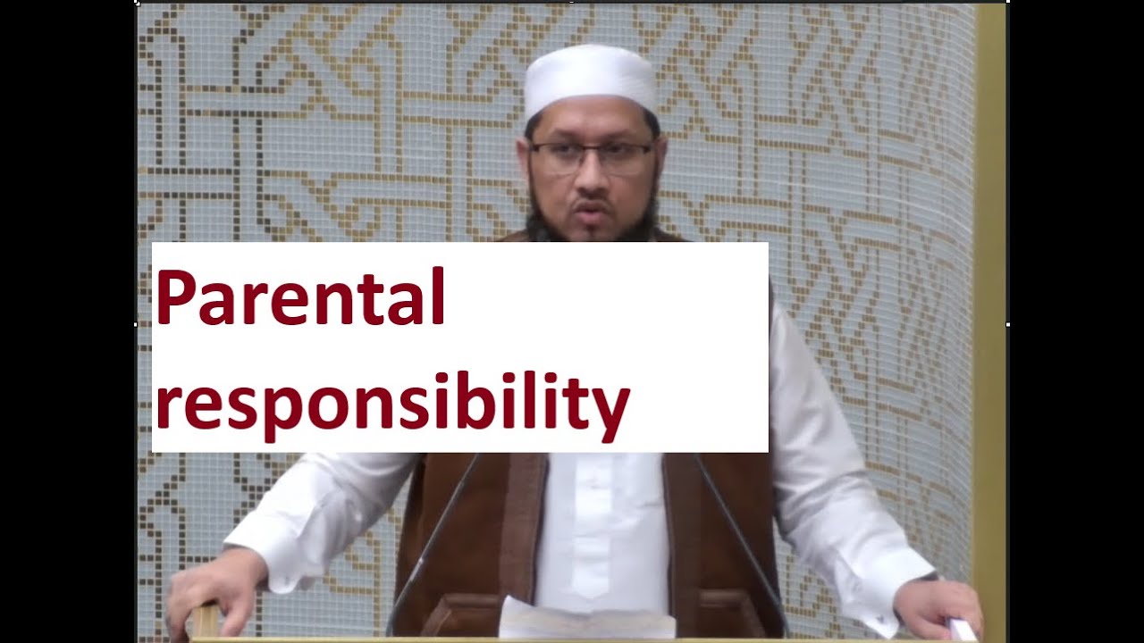 "TAKE YOUR PARENTAL RESPONSIBILITY SERIOUSLY  BEFORE IT IS TOO LATE" BY Sh KHIDIR HUSSAIN