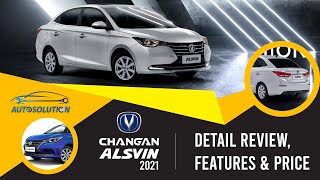 Changan Alsvin 2021 |  Detail Review | Features | Price | Auto Solution