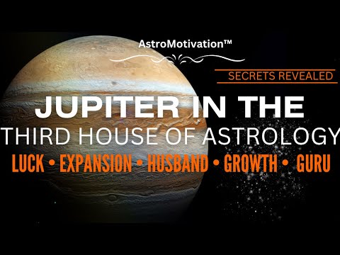 ネイタルチャートの第3ハウスに木星がある人｜言葉を発することで豊かさを引き寄せる！ #占星術