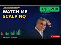 LIVE Nasdaq Trading | Watch Me Take Trades in Real Time