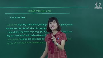 Bài giảng học thử PEN-M 2020- Để bài điền từ vào đoạn văn không còn khó- Tiếng Anh 12-Cô Hương Fiona