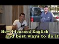 How I Learned English - First time in the US and more