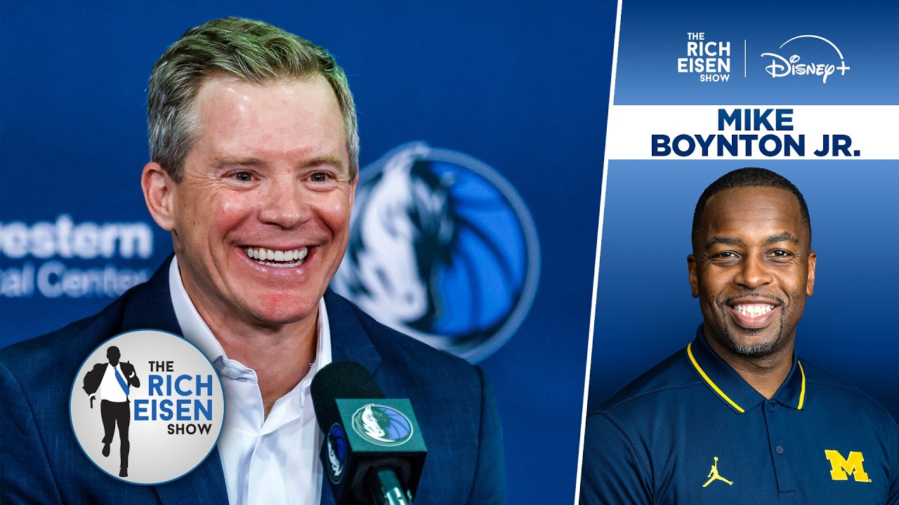 Dusty May Was Taking Mike Boynton Jr to Mavs If He Didn’t Get the Michigan Job | The Rich Eisen Show