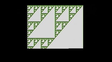 Tiny Triangles -- 28 Byte Apple II demo