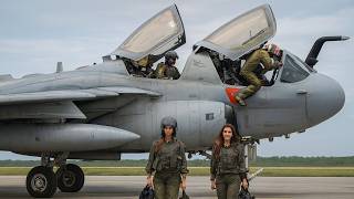 US Pilots Ready EA-6B Prowler for Extreme Electronic Warfare