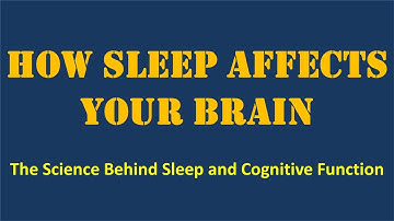 How Sleep Affects Your Brain: The Science Behind Sleep and Cognitive Function | Educational