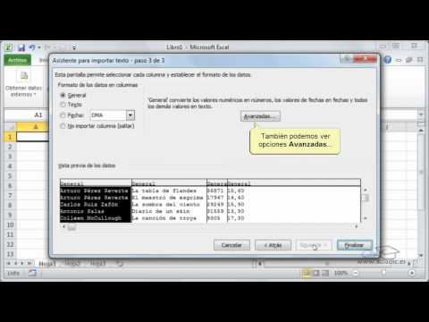 Video: Cómo Importar Datos