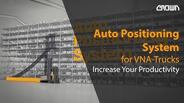 Crown VNA Trucks | Auto Positioning System | Increase Productivity by up to 25%