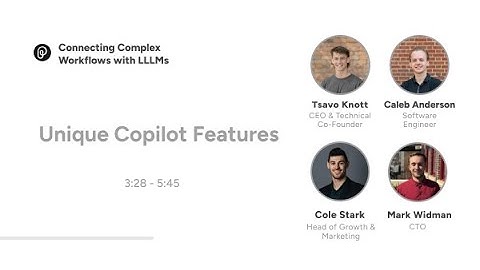 Unique Copilot Features - Local LLMs & Integrations AMA Livestream