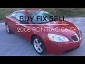 BUY FIX SELL Copart (2006 Pontiac G6 GT) #3