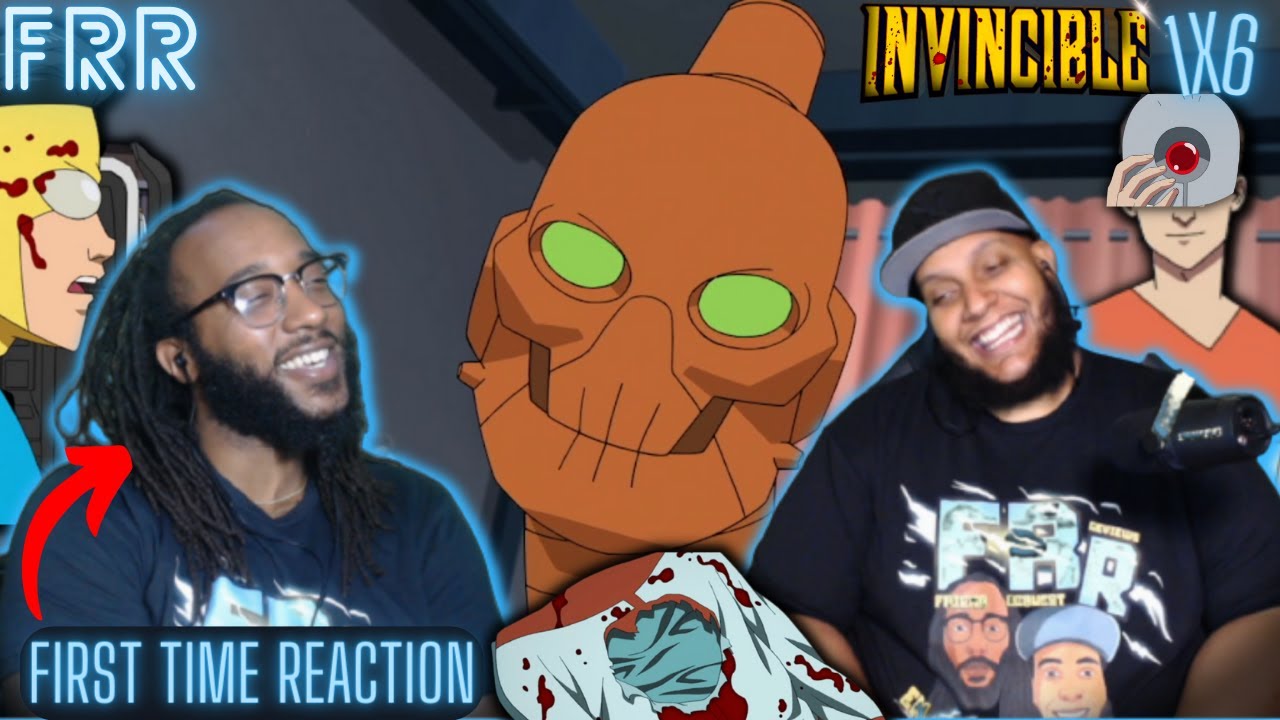 Invincible Season 1x6 "You Look Kinda Dead" Reaction | Robot's DNA Scheme 🧬  | FRR