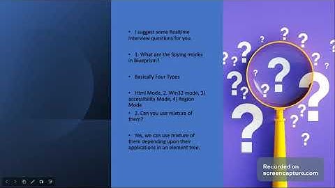 RPA-BluePrism -Realtime InterviewQuestions -Session-78