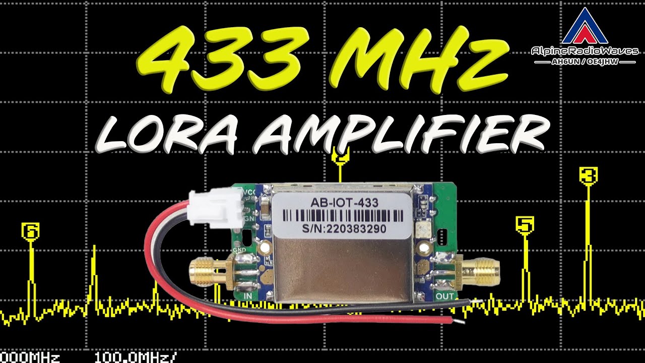 AB-IOT-433 - 433 MHz LORA Signal Booster/Amplifier/Verstärker - gut ...