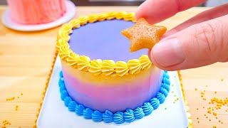 Miniatur Netflix Tintenfisch-Spiel zum Dekorieren Kuchen | Marble Run Race Miniatur Regenbogenkuchen screenshot 2