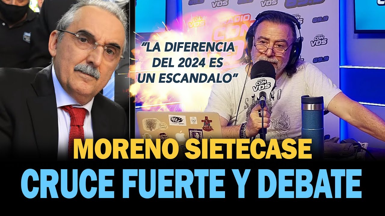 Guillermo Moreno con Reynaldo Sietecase  3/2/26