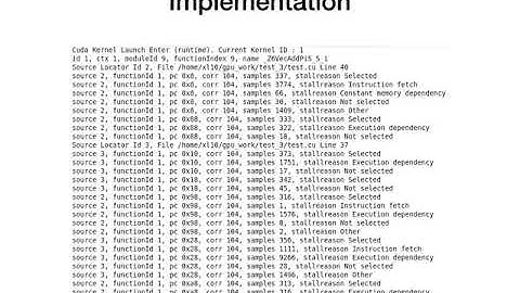 GPU Architecture Project Video