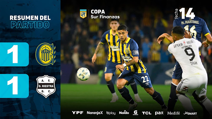 ROSARIO CENTRAL 1 - 1 RIESTRA I Resumen del partido I #CopaSurFinanzas 2024
