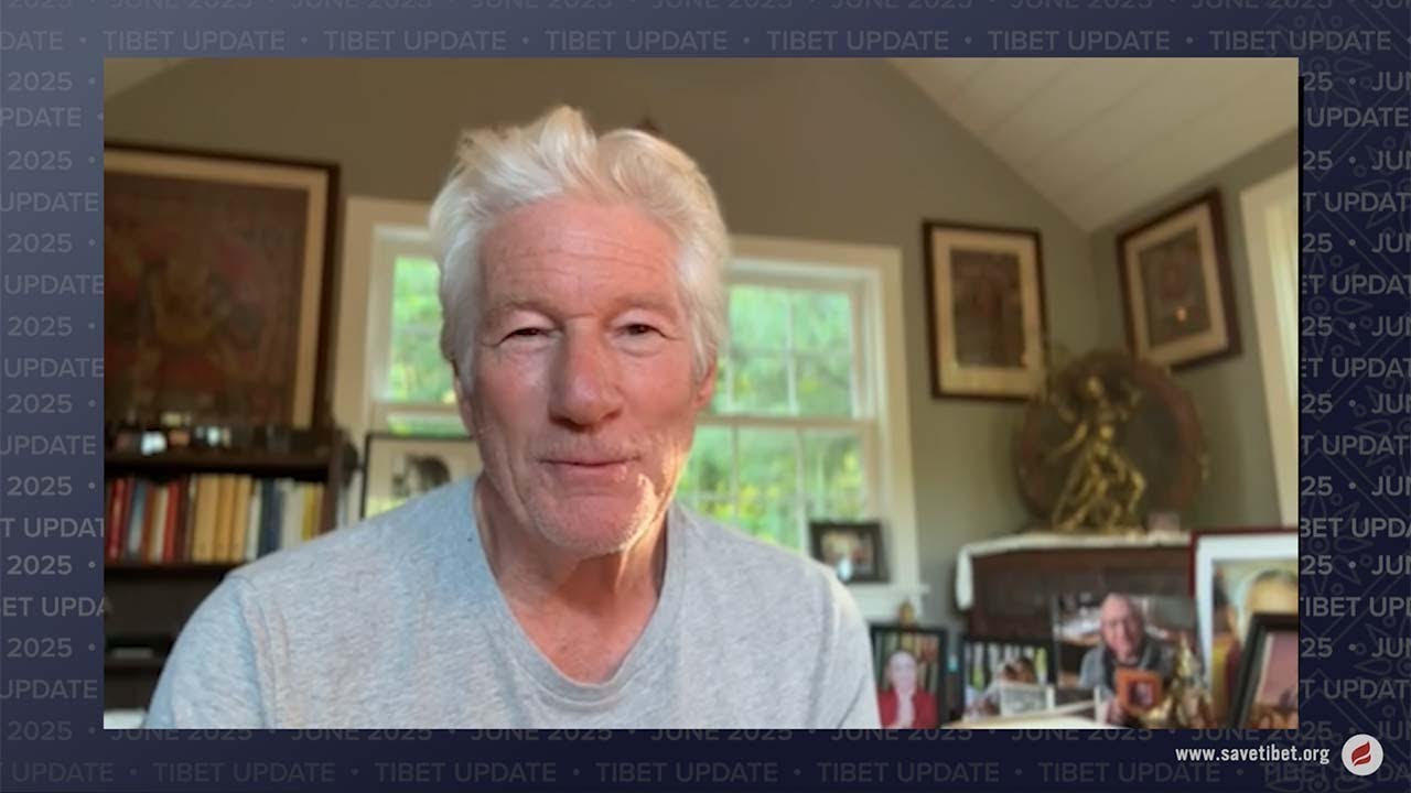 ICT Chairman Richard Gere shares warm greetings at Dalai Lama birthday celebration