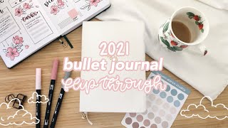 2021 bullet journal flip through // may - dec