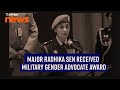 Major Radhika Sen received Military Gender Advocate Award for 2023 by the UN Secretary-General