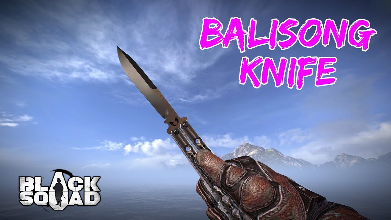 Balisong Knife Black Squad YouTube