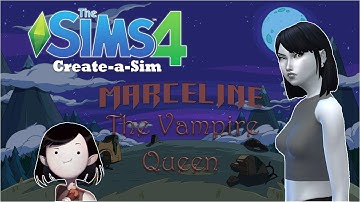 The Sims 4: Create-a-Sim | Adventure Time: Marceline the Vampire Queen
