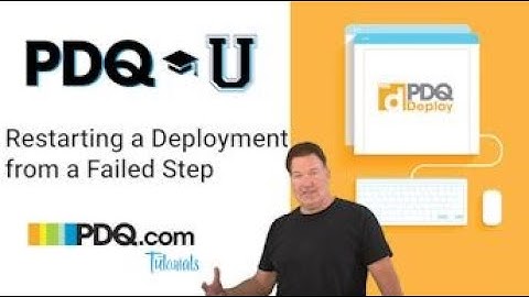 Restarting a Deployment from a Failed Step
