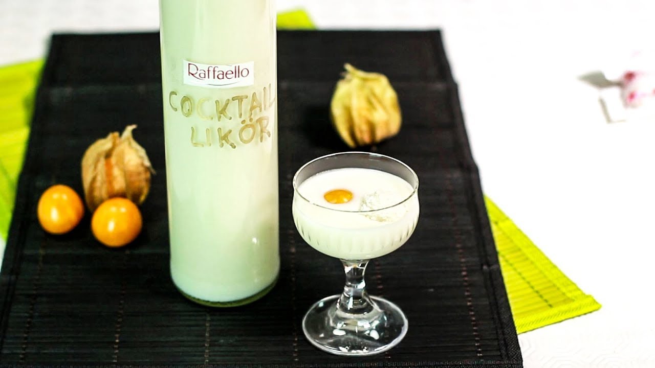 RAFFAELLO COCKTAIL-LIKÖR - YouTube