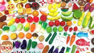 Toy Velcro Cutting Fruits and Vegetables