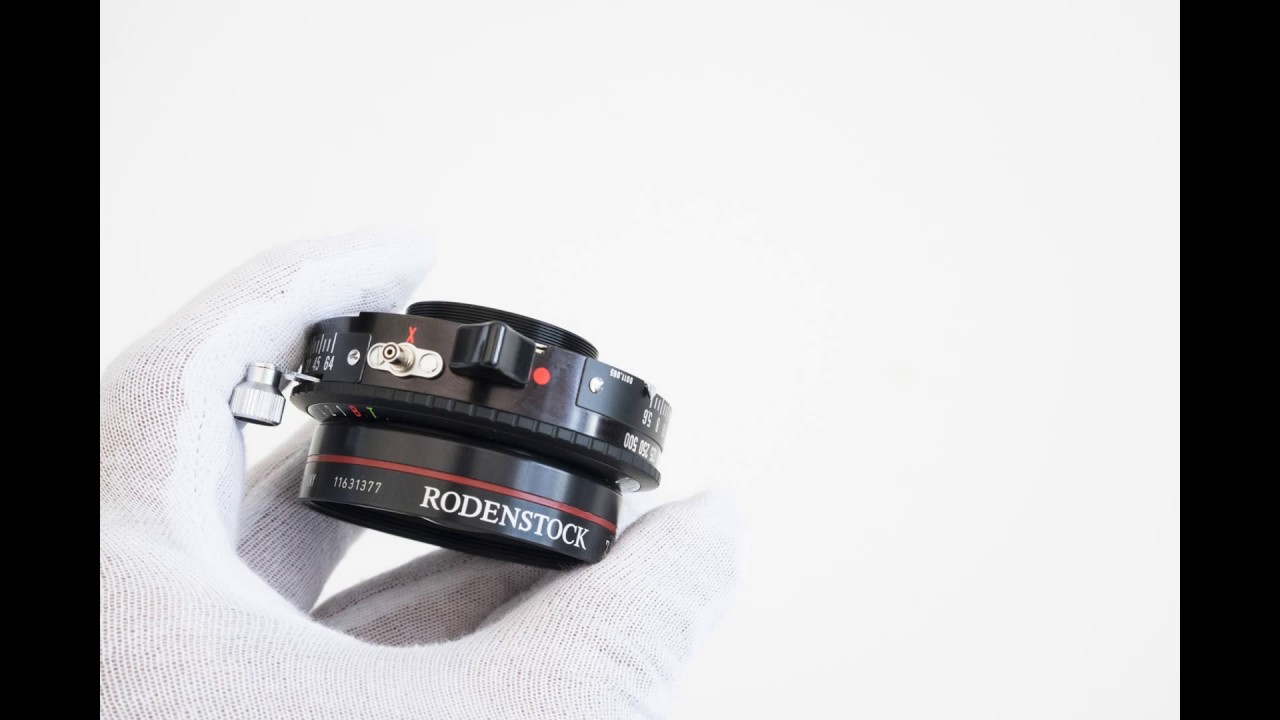 Rodenstock Sironar objectif Synchro-Compur f=150mm 1:5.6