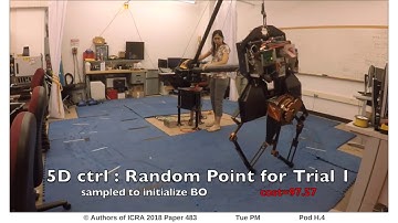 Bayesian Optimization Using Domain Knowledge on the ATRIAS Biped
