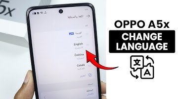 How to Change Language in Oppo A5x - Language Settings