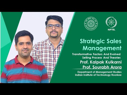 Lecture 14:Transformative Factors And Evolved Selling Process And Theories