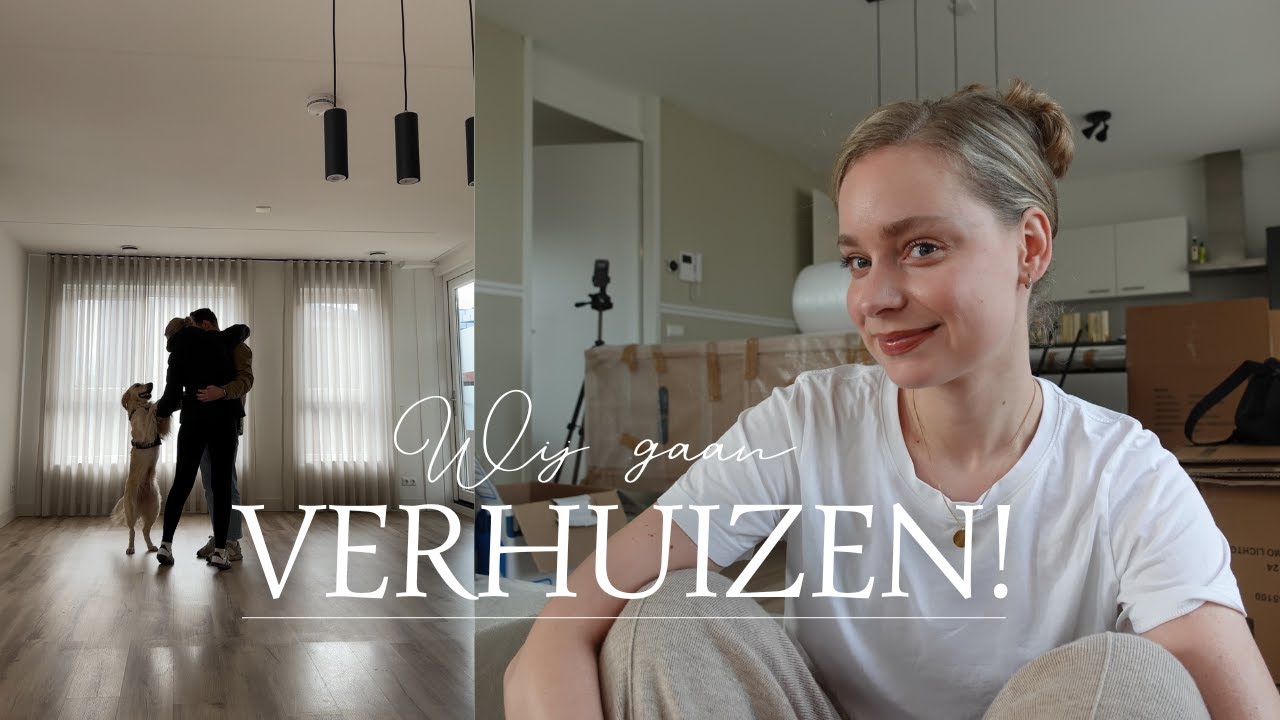 VERHUISVLOG 1 | Wij gaan verhuizen en apartment tour