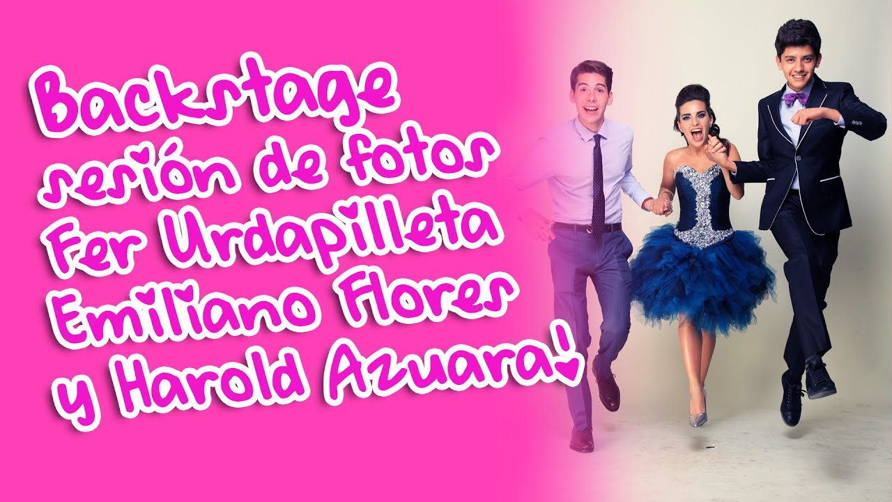 Expo 15 Backstage con Fer Urdapilleta, Emiliano Flores y Harold Azuara, vestidos de Kariano