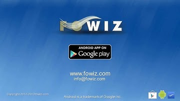 FOWiz - FREE Missed Call Service, SMS Integration API, Desktop SMS(Powered by Android)